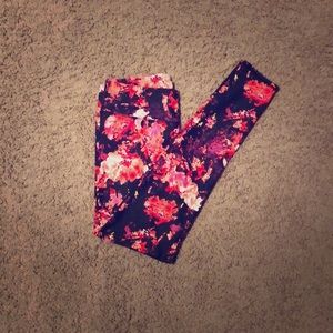 Fabletics Full Length Printed Leggings Size Small